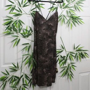 Plus Size Glitter Starburst Dress